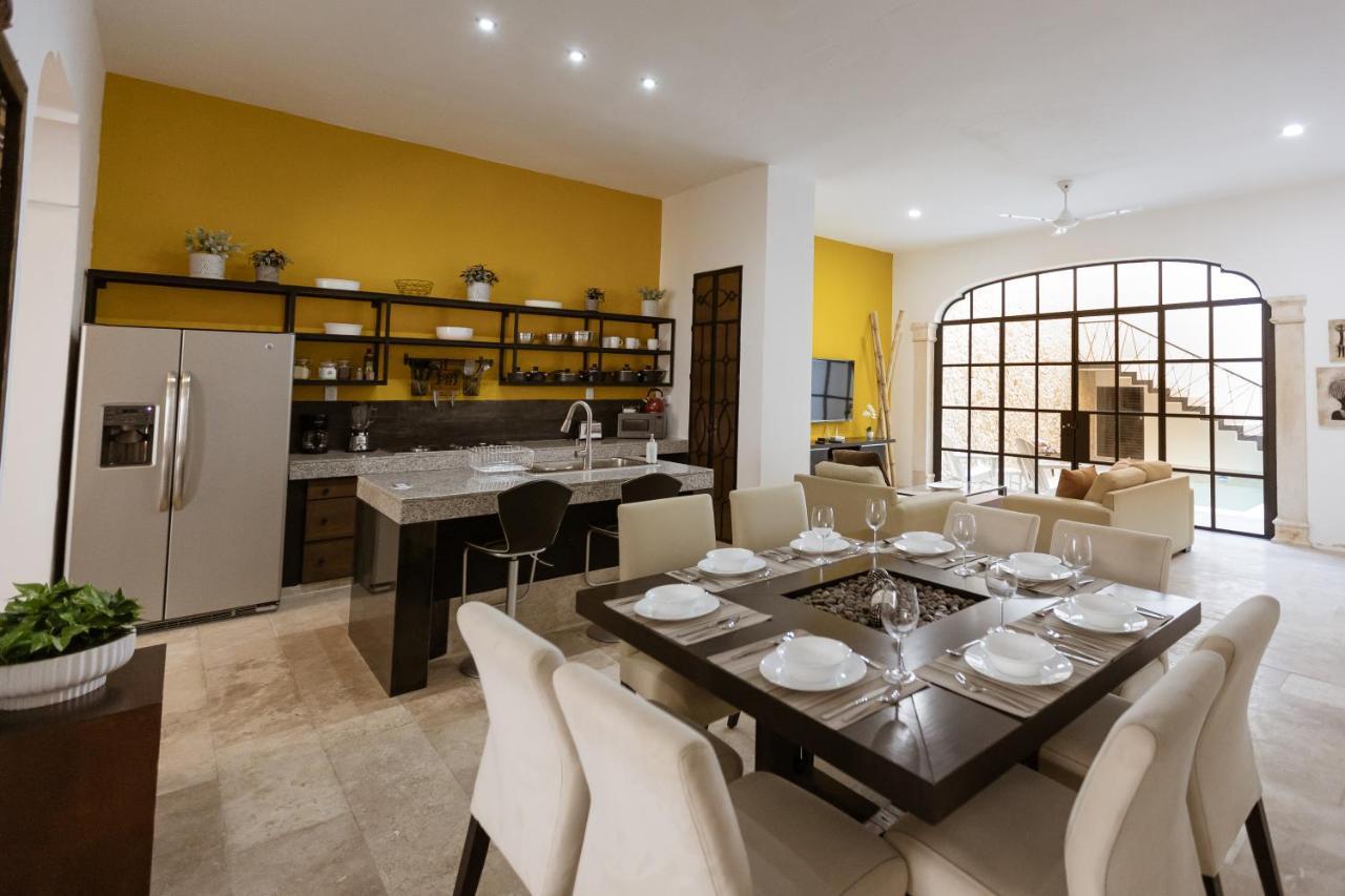 Casa Ubicada En El Corazon De Merida, Ac Y Piscina! المظهر الخارجي الصورة